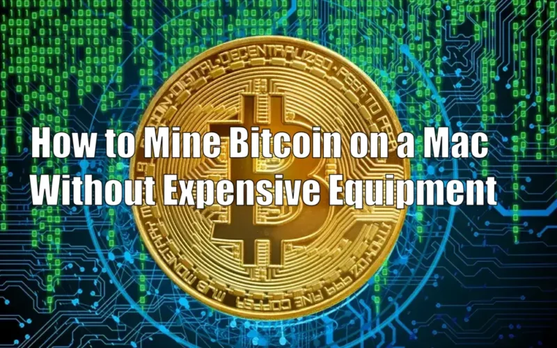How to Mine Bitcoin on a Mac Without Expensive Equipment