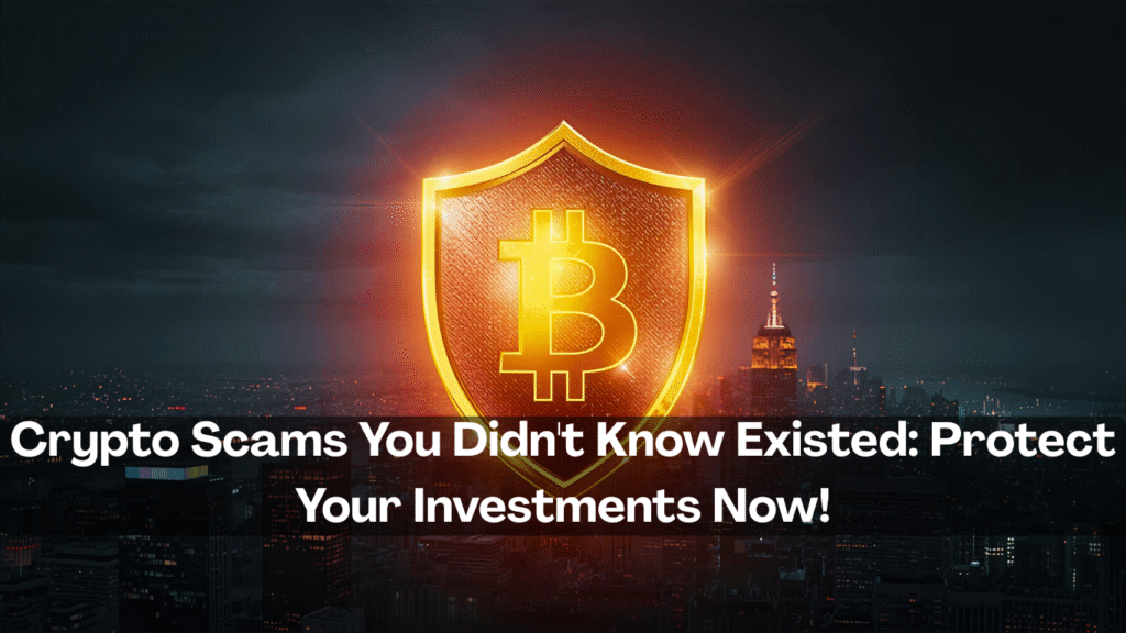 Crypto Scams You Didn't Know Existed: Protect Your Investments Now!